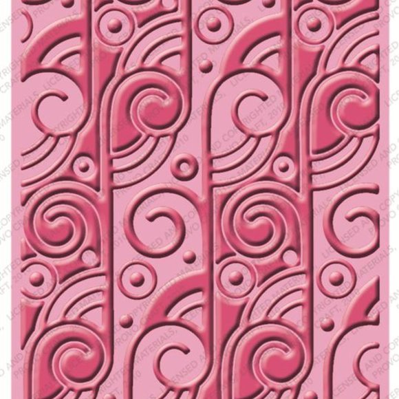 Cuttlebug 4-pc embossing folders - ART DECO - Picture 6 of 9